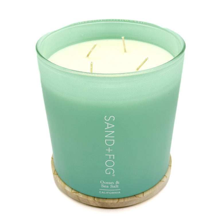 Ocean & Sea Salt Scented Candle - 1.5Kg | SAND + FOG