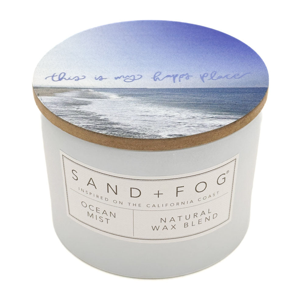 Ocean Mist Scented Candle | SAND + FOG
