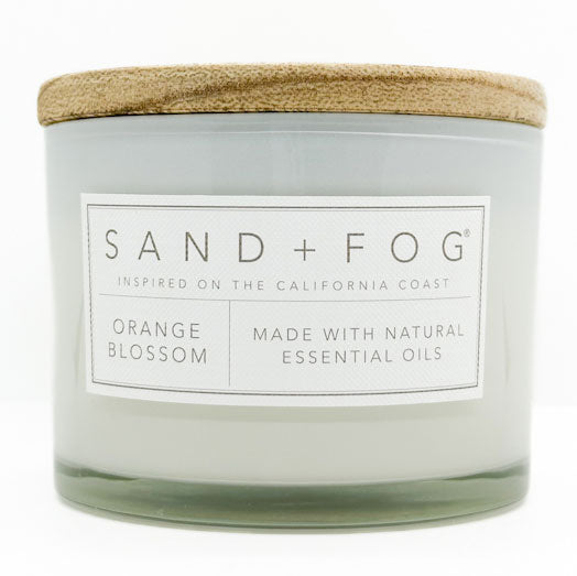 Orange Blossom Scented Candle | SAND + FOG at DONUMEST.COM