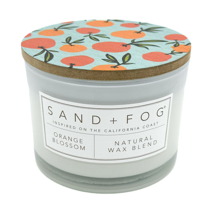 Orange Blossom Scented Candle | SAND + FOG