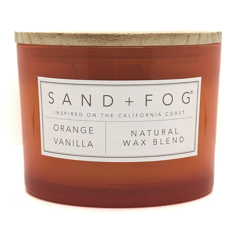 Orange Vanilla Candle - SAND + FOG