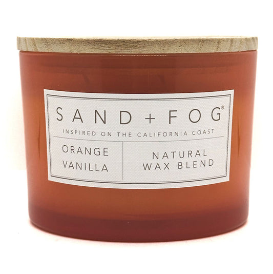 Orange Vanilla Candle - SAND + FOG