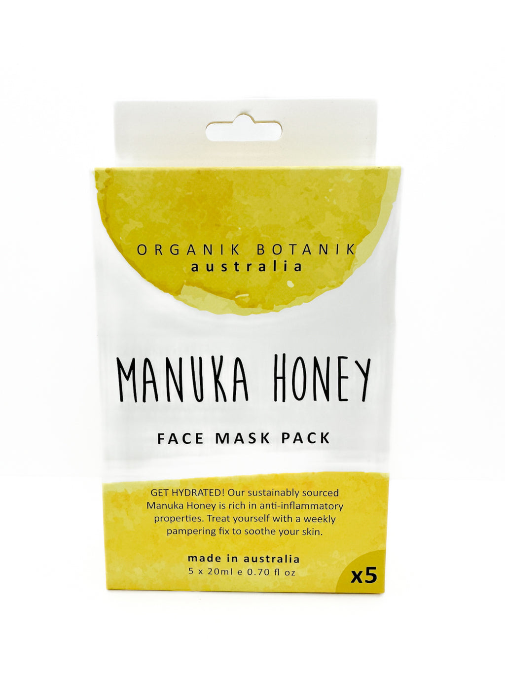 ORGANIK BOTANIK Manuka Honey Face Mask