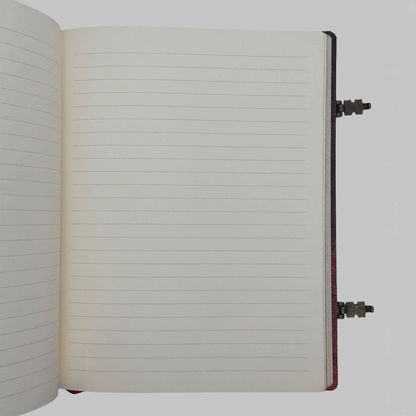 Lined notebook paper