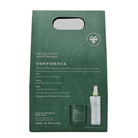 PECKSNIFFS MOOD:THERAPY - CONFIDENCE - Scented Candle + Room Spray