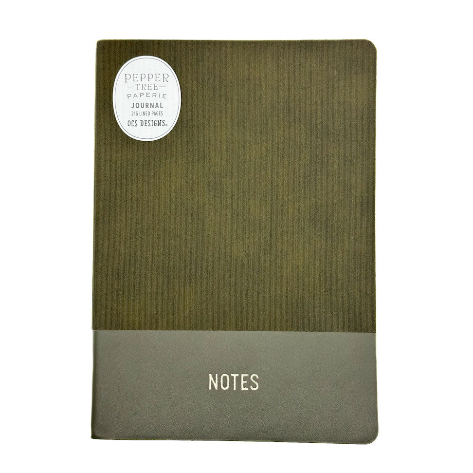 OCS Designs - Pepper Tree Paperie Textured Journal