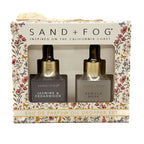 SAND + FOG Eau De Parfum Oil Dropper Set - Jasmine & Cedarwood + Vanilla Musk