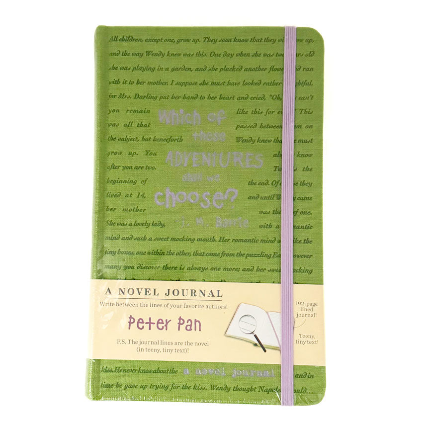 Peter Pan - A Novel Journal Compact Notebook