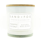 Pineapple Coconut Scented Candle 595g | SAND + FOG