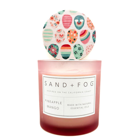 Pineapple Mango Scented Candle | SAND + FOG