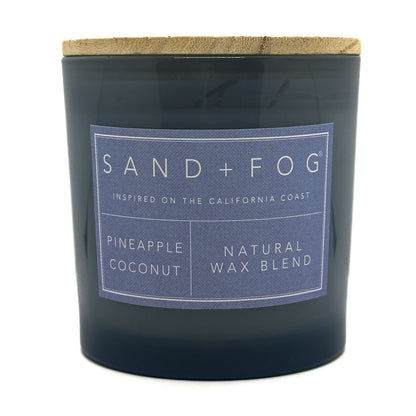 SAND + FOG Blue Pineapple Coconut large candle