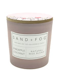 Pineapple Coconut Scented Candle - 595g | SAND + FOG