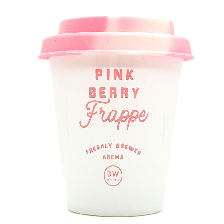 Pink Berry Frappe Scented Candle | DW Home