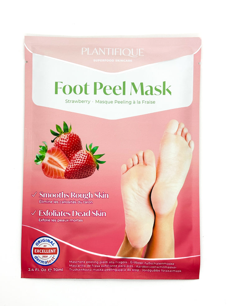 PLANTIFiQUE Foot Peel Mask - Strawberry