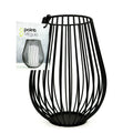 Point Virgule - Black Metal Candle Holder