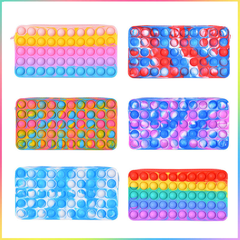 Pop It Fidget Pencil Case