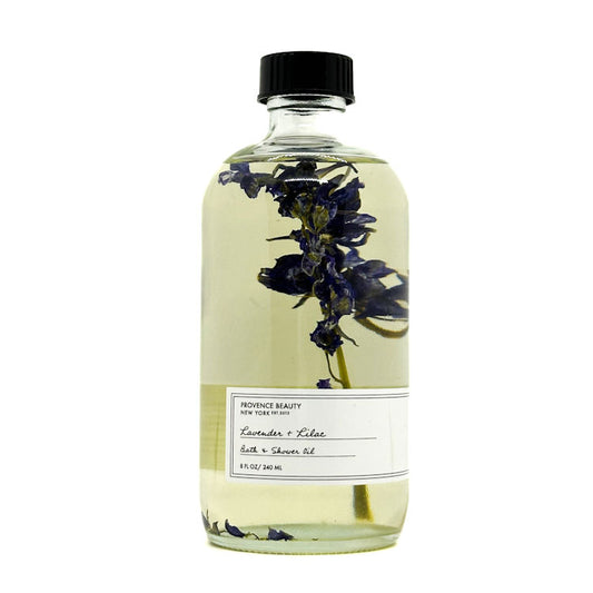 Lavender + Lilac Bath & Shower Oil | Provence Beauty NEW YORK