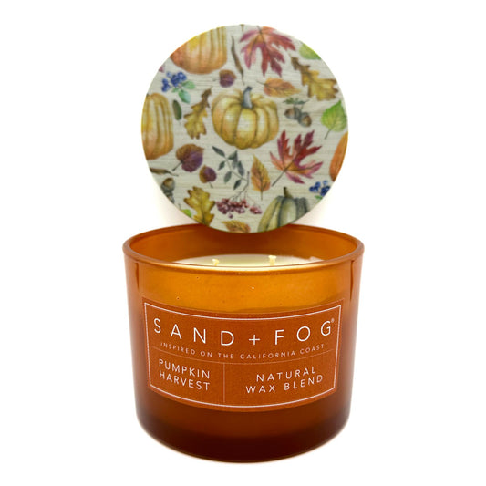 Pumpkin Harvest Scented Candle | SAND + FOG