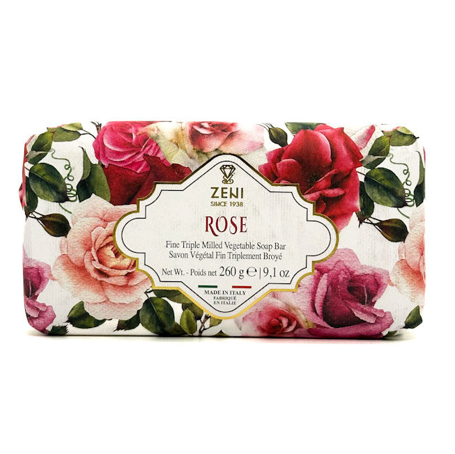 Zeni Italian Vegetable Soap - Rose