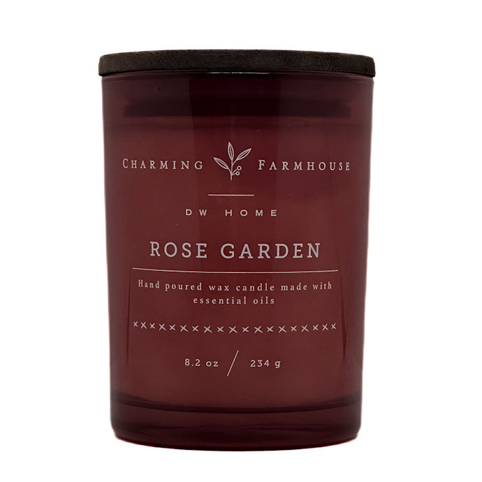 Rose Garden Scented Candle - Charming Farmhouse Collection by DW Home