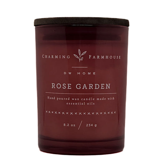 Rose Garden Scented Candle - Charming Farmhouse Collection by DW Home