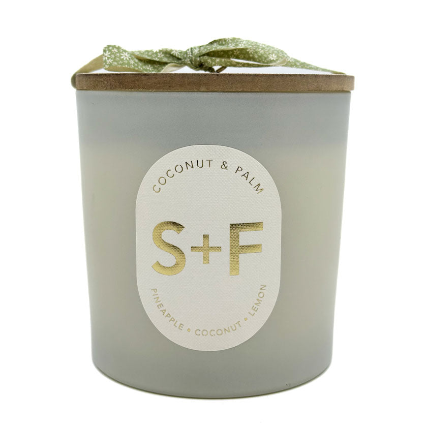 SAND & FOG Coconut & Palm Scented Candle