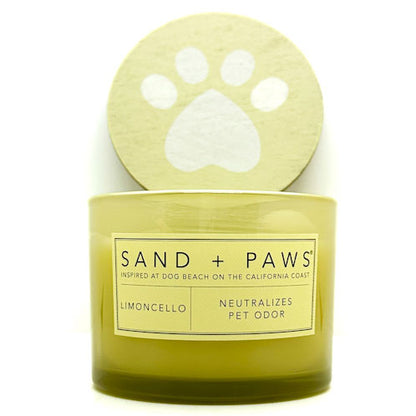 Limoncello Scented Candle | SAND + PAWS