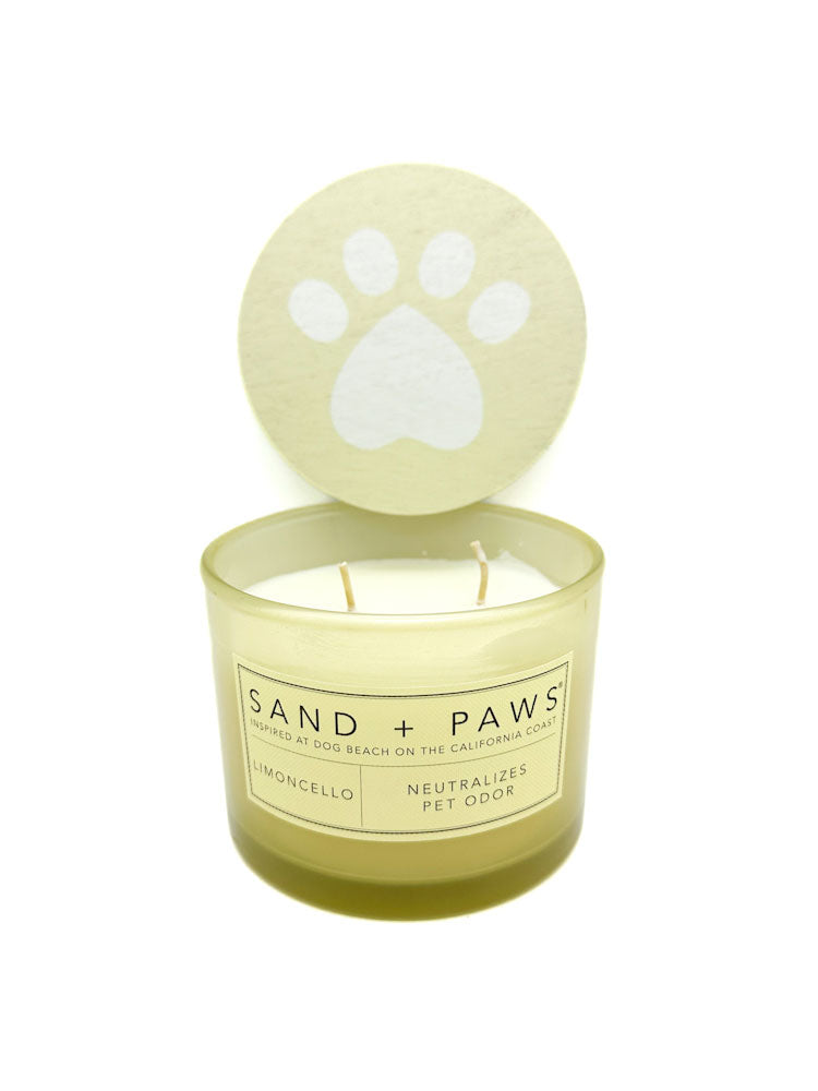 Limoncello Scented Candle | SAND + PAWS