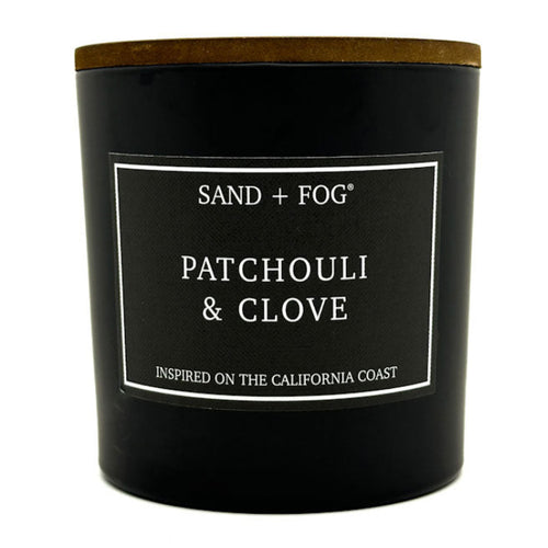 Patchouli & Clove Scented Candle | SAND + FOG