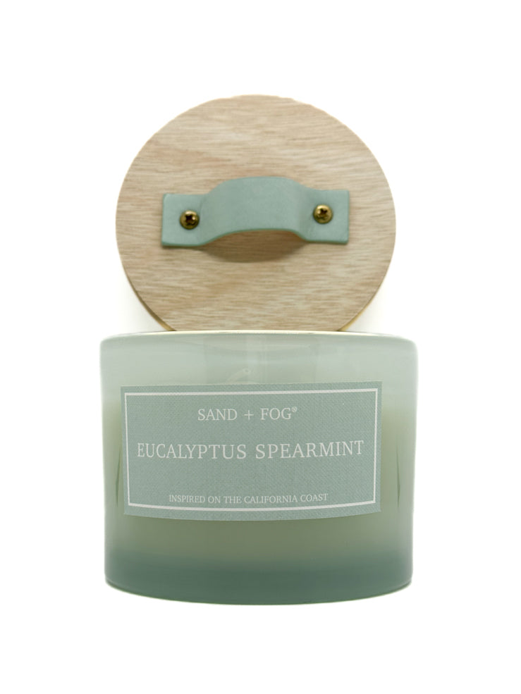 Eucalyptus Spearmint Scented Candle | SAND + FOG