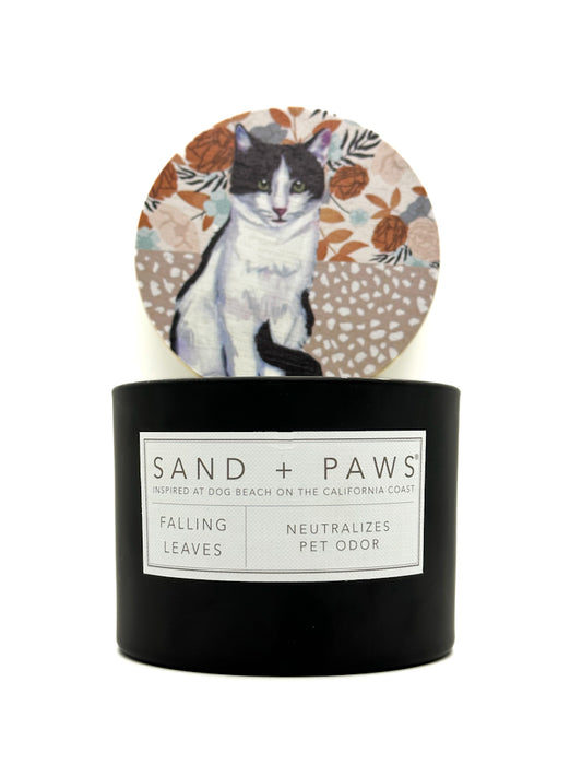 Falling Leaves Scented Candle | SAND + PAWS - CAT EDITION