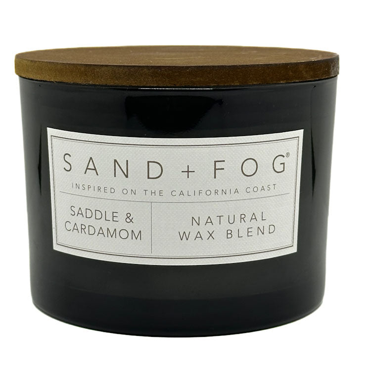 Saddle & Cardamom Scented Candle | SAND + FOG