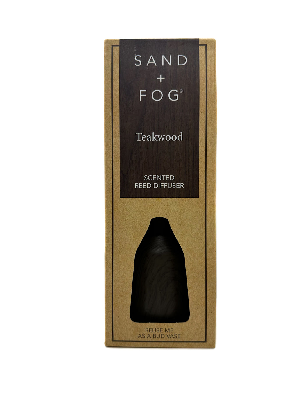 Sand + Fog Teakwood reed diffuser