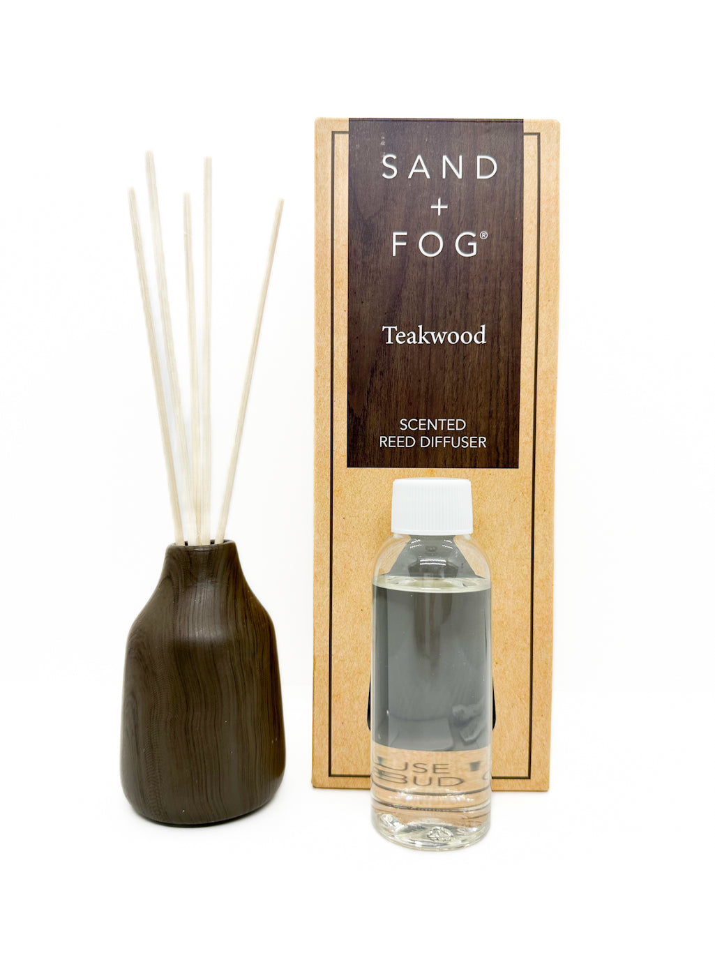 SAND + FOG Teakwood Vase Reed Diffuser