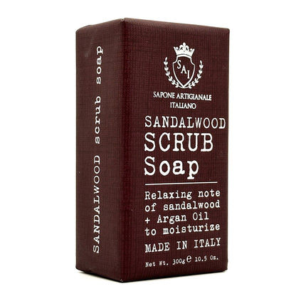 Saponificio Varesino Sandalwood Scrub Soap