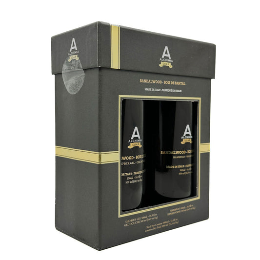 Sandalwood Shower Gel & Shampoo Gift Box - Alchimia