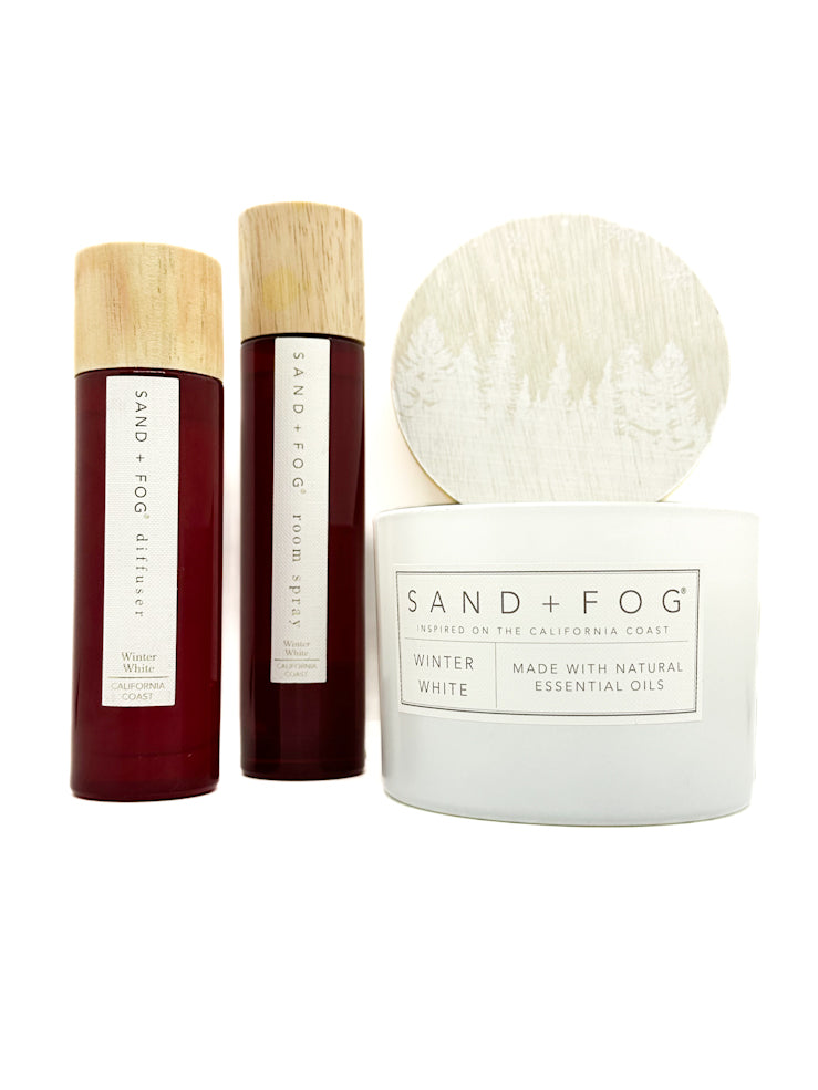 Winter White Scented Candle Room Spray & Diffuser