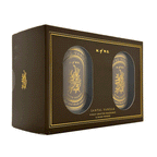 Two MWG candles in a decorative box labeled 'Santal Vanilla' on a white background.