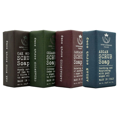 Saponificio Varesino collection of Scrub Soaps