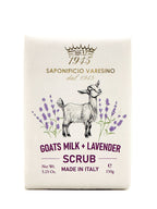 Saponificio Varesino - Goats Milk + Lavender Scrub Soap