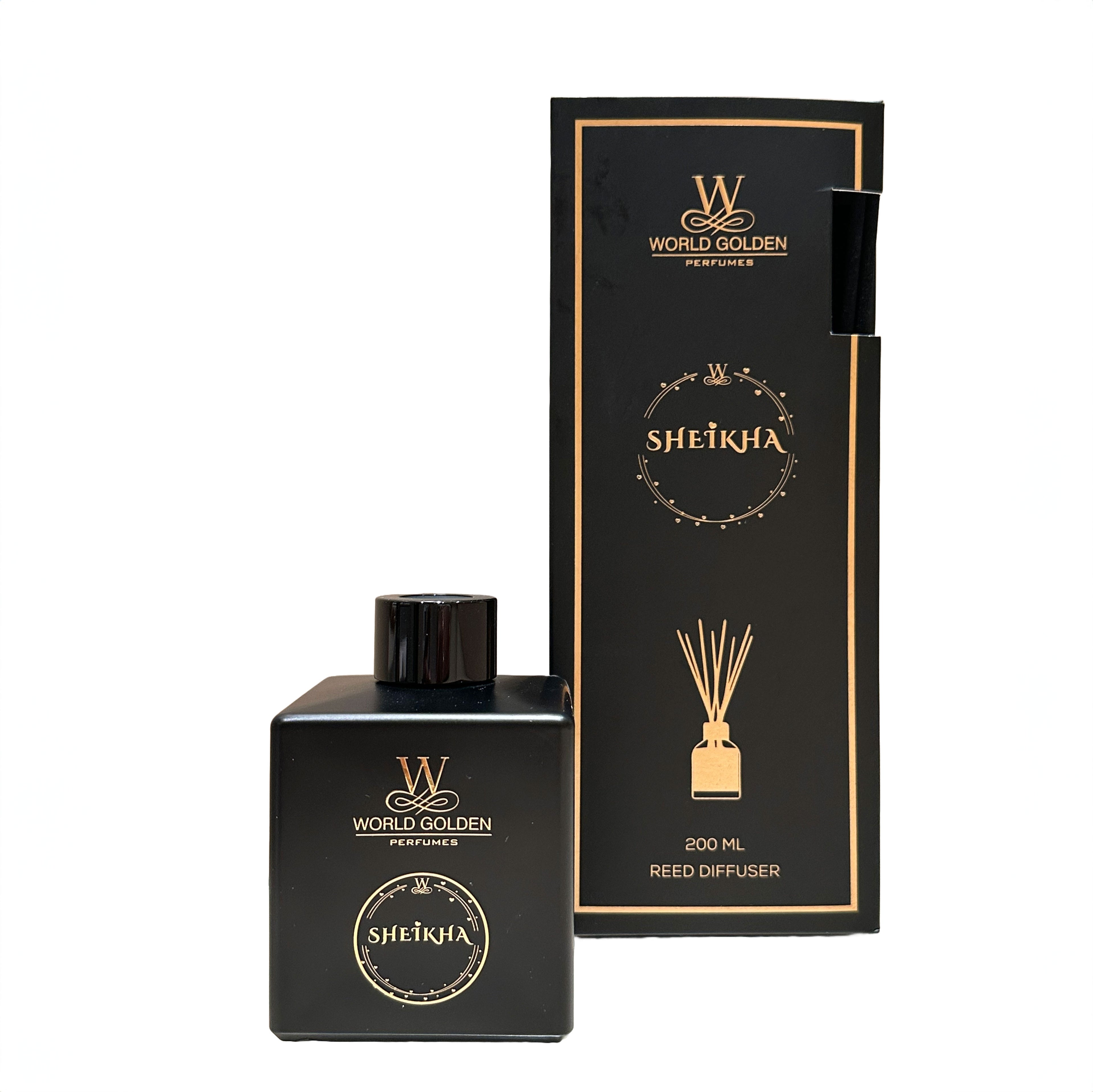 Sheikha Reed Diffuser | World Golden Perfumes
