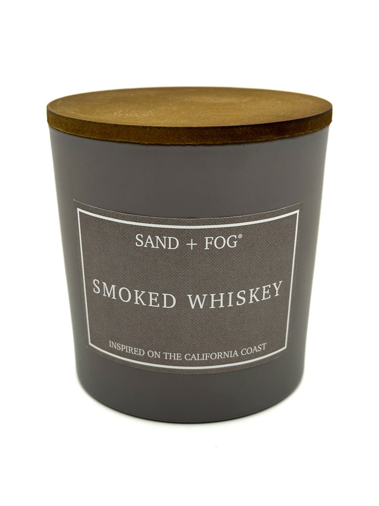 Smoked Whiskey Scented Candle | SAND + FOG