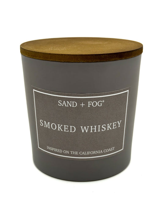 Smoked Whiskey Scented Candle | SAND + FOG