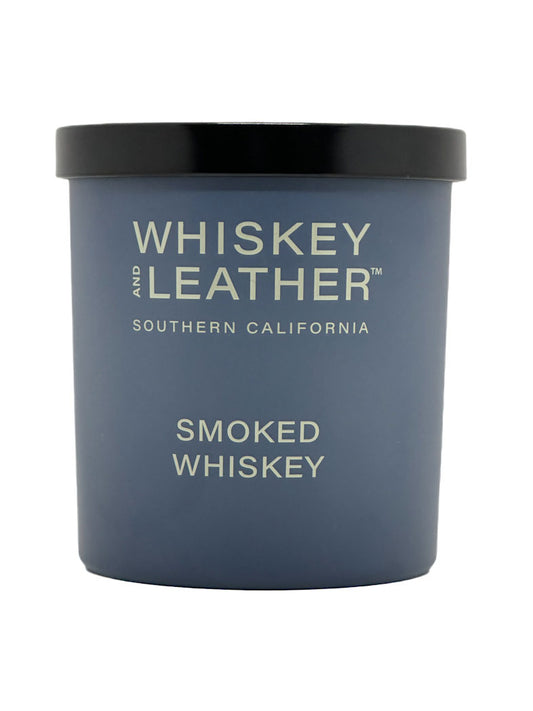 Smoked Whiskey Scented Candle | WHISKEY AND LEATHER by SAND & FOG