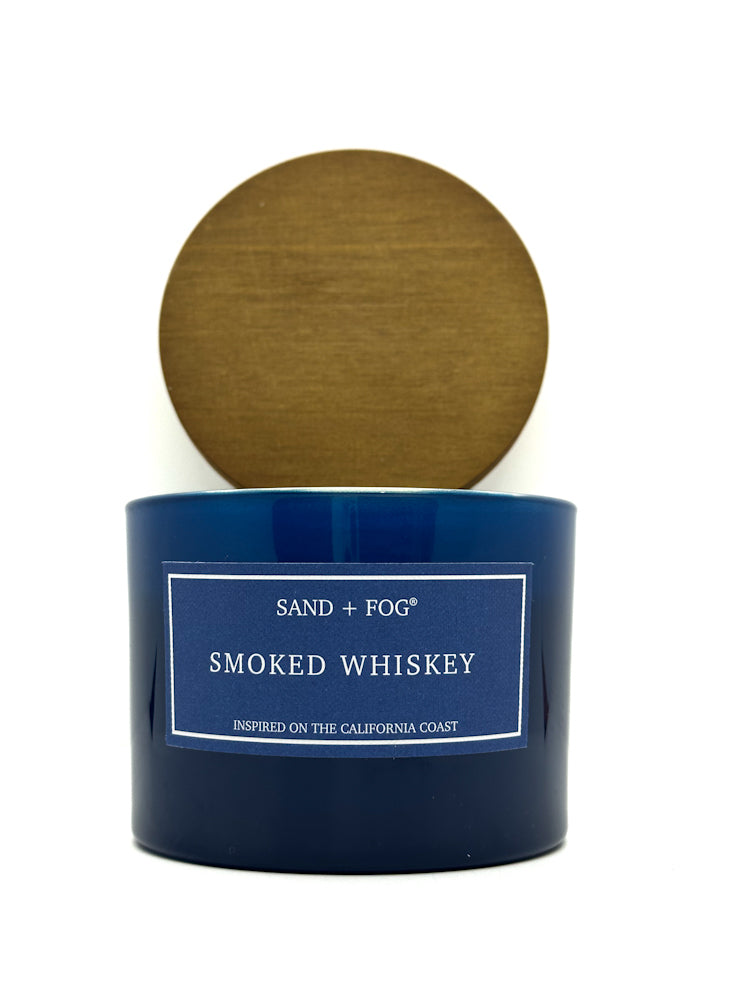Smoked Whiskey Scented Candle | SAND + FOG