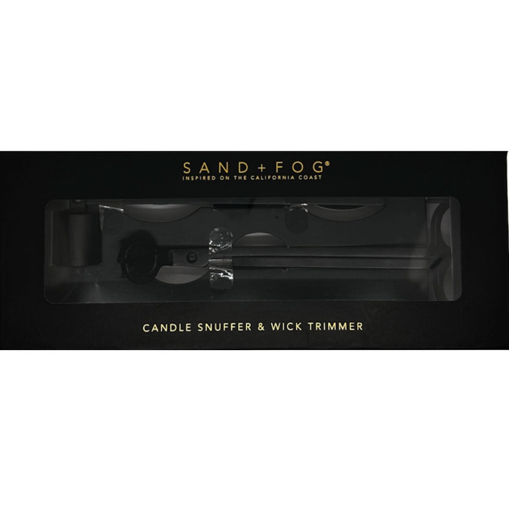 Candle Snuffer & Wick Trimmer - Black | SAND + FOG