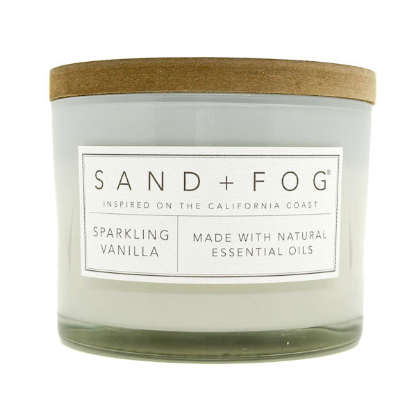 Sparkling Vanilla Scented Candle | SAND & FOG