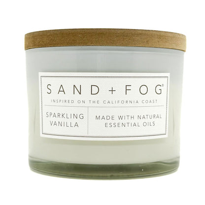 Sparkling Vanilla Scented Candle | SAND & FOG