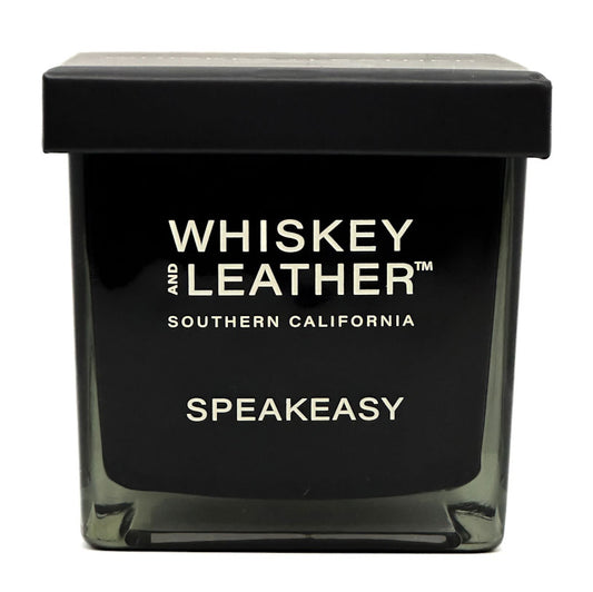 Speakeasy Scented candle - Whiskey And Leather by Sand & Fog