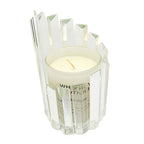 Glass Spiral Candle Holder